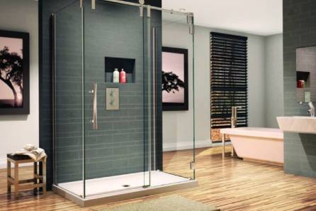 3-Sided Glass Shower Enclosures